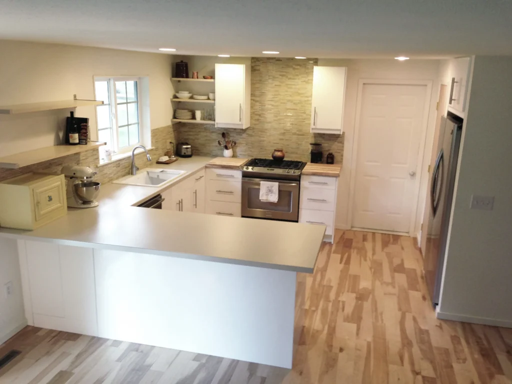 After image of a completed kitchen renovation by Builders Central Otago in Central Otago.