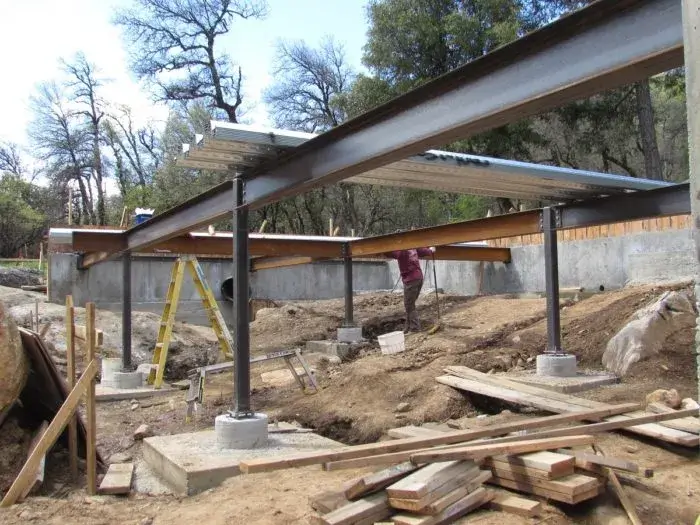 Steel deck structure by Builders Central Otago, showcasing expert Deck builders Central Otago craftsmanship