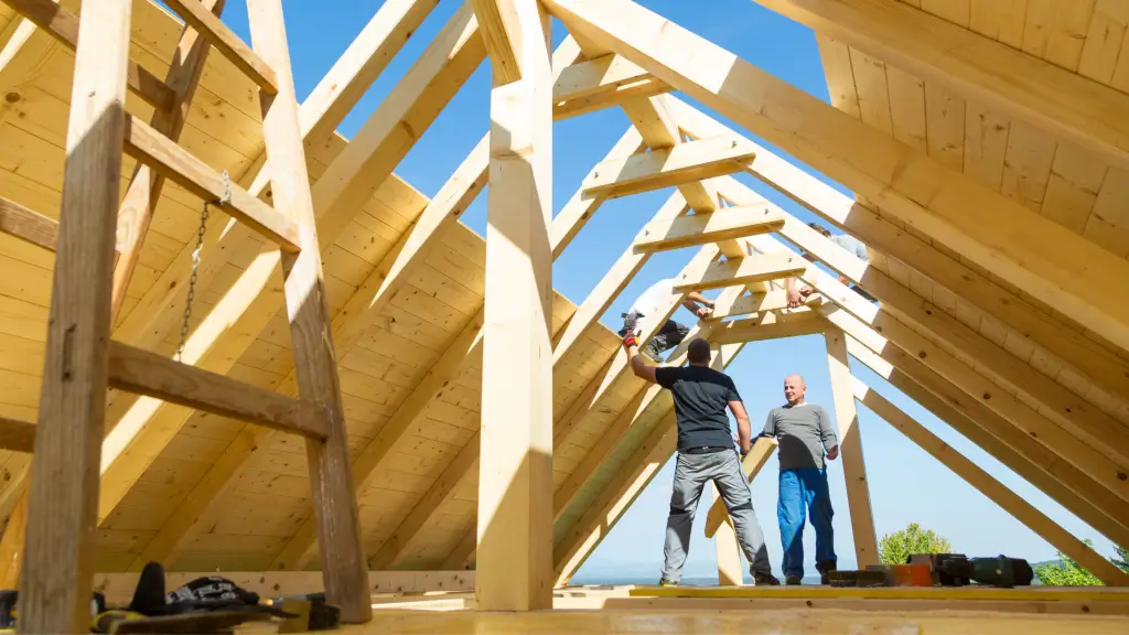 Team constructing a roof for Builders Central Otago's Renovations Central Otago project.